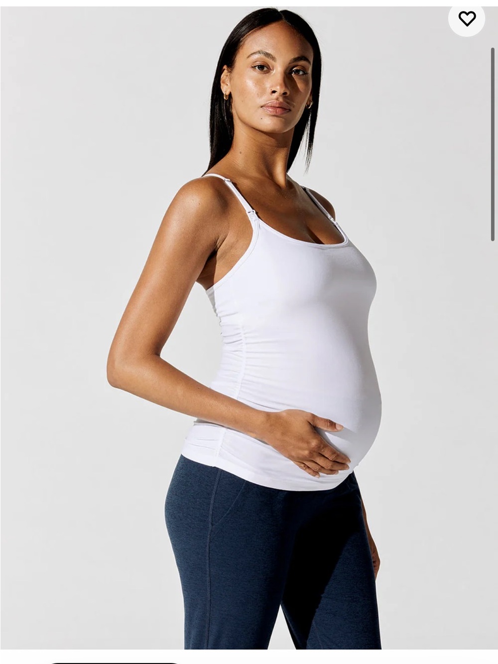 Beyond Yoga Featherweight Clip And Cuddle Nursing Cami size S NWT